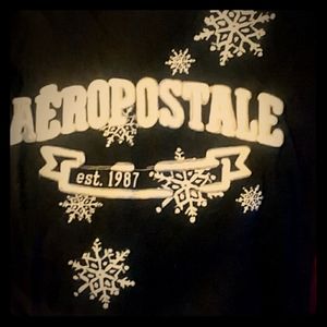 Old school Aeropostale snowflake tshirt